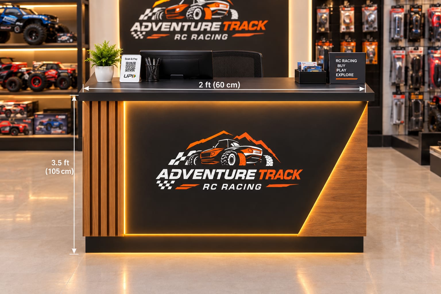 Main RC track